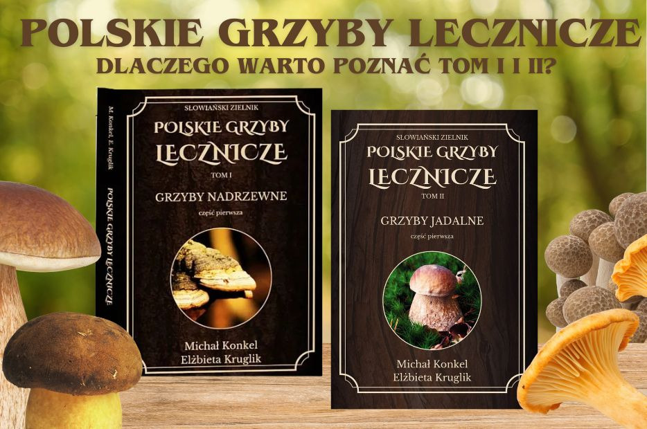 Polskie Grzyby Lecznicze – dlaczego warto poznać Tom I i Tom II?